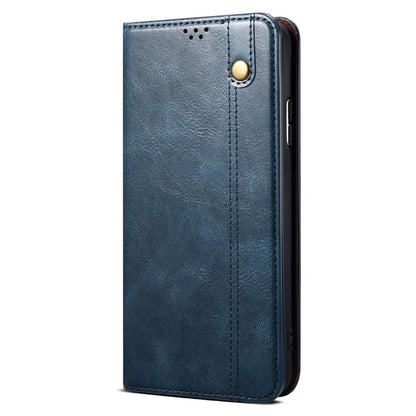 For Xiaomi Redmi Note 13 Pro+ 5G Phone Case Waxy Crazy Horse Texture Wallet Cover