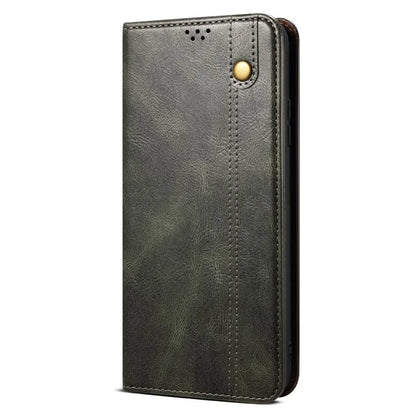 For Xiaomi Redmi Note 13 Pro+ 5G Phone Case Waxy Crazy Horse Texture Wallet Cover