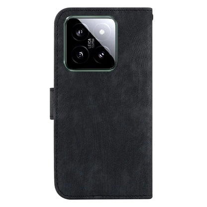 For Xiaomi 14 Case Tiger Pattern PU Leather Wallet Phone Cover