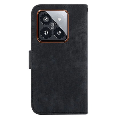 For Xiaomi 14 Pro Case Tiger Pattern Imprinted Leather Wallet Cover