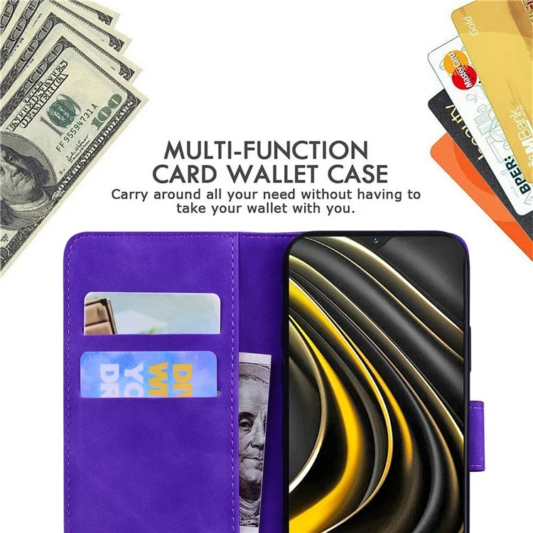 For Xiaomi 14 Pro Wallet Phone Case Butterfly Pattern Leather Cover