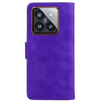 For Xiaomi 14 Pro Wallet Phone Case Butterfly Pattern Leather Cover