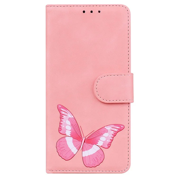 For Xiaomi 14 Pro Wallet Phone Case Butterfly Pattern Leather Cover