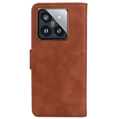 For Xiaomi 14 Pro Wallet Phone Case Butterfly Pattern Leather Cover