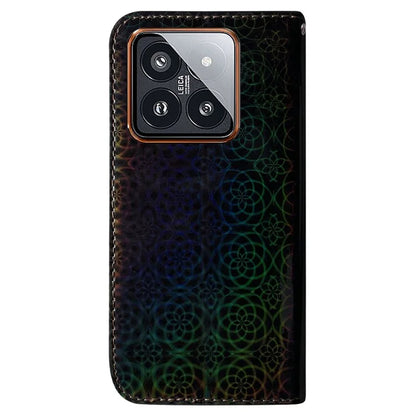 For Xiaomi 14 Pro Cell Phone Case Dazzling Flower Pattern  Anti-Scratch Cover