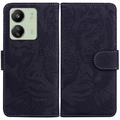 For Xiaomi Redmi 13C 4G / Redmi 13C 5G / Poco C65 4G Case PU Leather Tiger Pattern Phone Cover