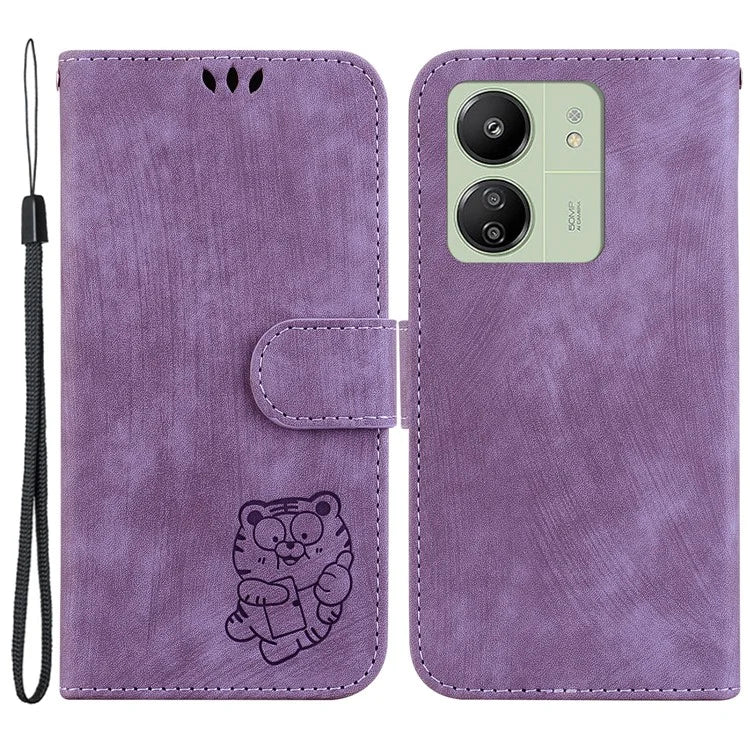 For Xiaomi Redmi 13C 4G / 5G / Poco C65 4G Phone Case PU Leather Wallet Stand Cover