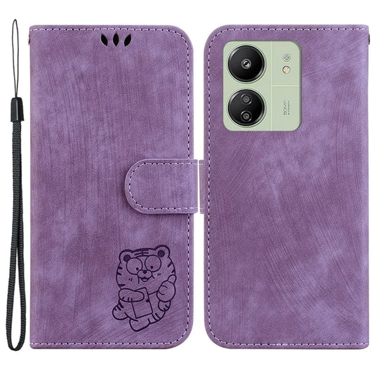 For Xiaomi Redmi 13C 4G / 5G / Poco C65 4G Phone Case PU Leather Wallet Stand Cover