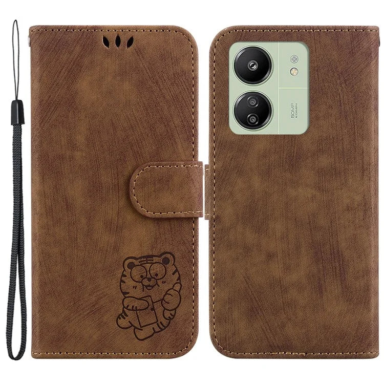 For Xiaomi Redmi 13C 4G / 5G / Poco C65 4G Phone Case PU Leather Wallet Stand Cover