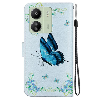 For Xiaomi Redmi 13C 4G / 5G / Poco C65 4G Phone Case PU Leather Wallet Cover