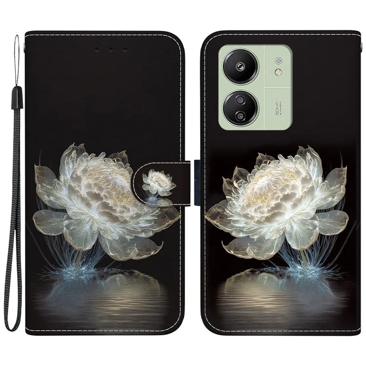 For Xiaomi Redmi 13C 4G / 5G / Poco C65 4G Phone Case PU Leather Wallet Cover