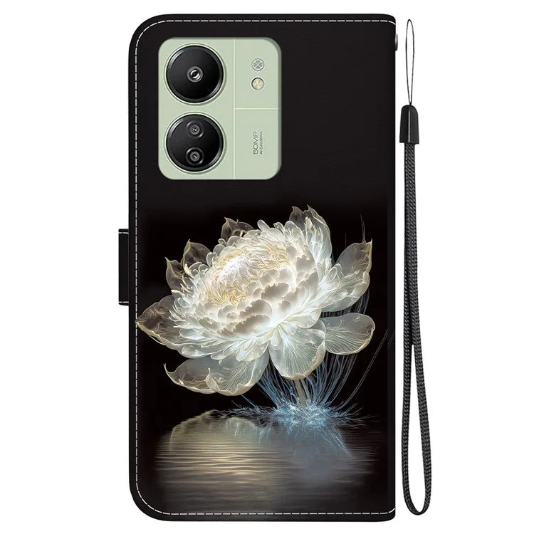 For Xiaomi Redmi 13C 4G / 5G / Poco C65 4G Phone Case PU Leather Wallet Cover