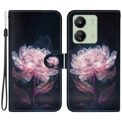 For Xiaomi Redmi 13C 4G / 5G / Poco C65 4G Phone Case PU Leather Wallet Cover