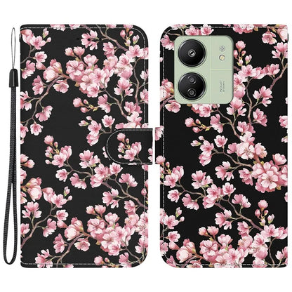 For Xiaomi Redmi 13C 4G / 5G / Poco C65 4G Phone Case PU Leather Wallet Cover