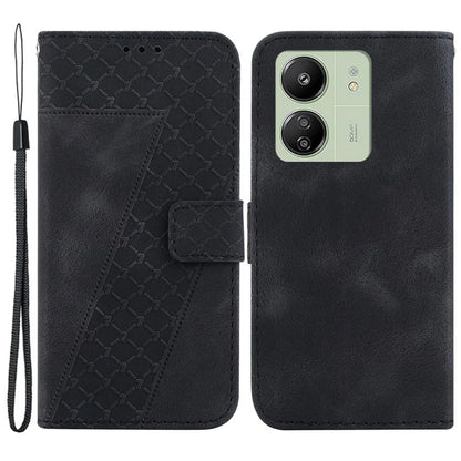 For Xiaomi Redmi 13C 4G / 13C 5G / Poco C65 4G Case PU Leather Wallet Stand Imprinted Phone Cover