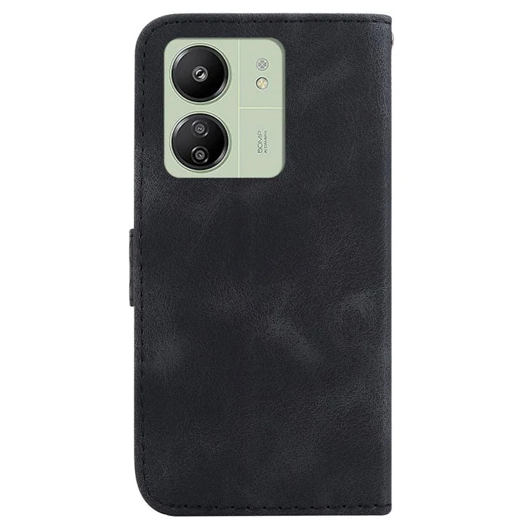 For Xiaomi Redmi 13C 4G / 13C 5G / Poco C65 4G Case PU Leather Wallet Stand Imprinted Phone Cover