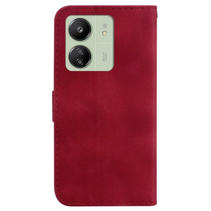 For Xiaomi Redmi 13C 4G / 13C 5G / Poco C65 4G Case PU Leather Wallet Stand Imprinted Phone Cover