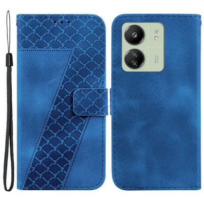 For Xiaomi Redmi 13C 4G / 13C 5G / Poco C65 4G Case PU Leather Wallet Stand Imprinted Phone Cover