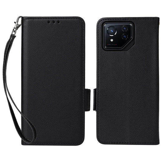 For Asus ROG Phone 8 5G / ROG Phone 8 Pro 5G Case PU Leather Wallet Phone Cover