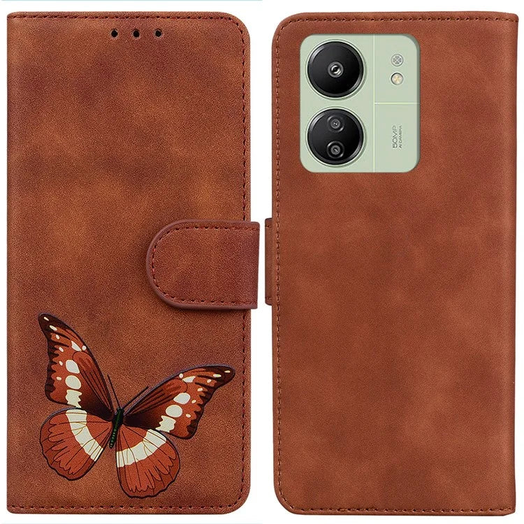 For Xiaomi Redmi 13C 4G / 5G / Poco C65 4G Case Wallet Leather Phone Cover