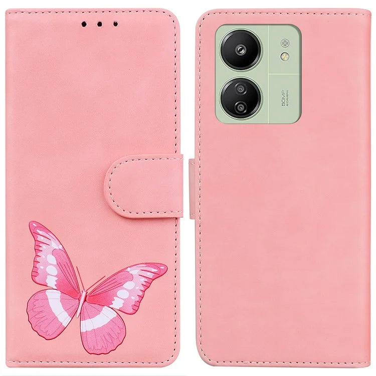 For Xiaomi Redmi 13C 4G / 5G / Poco C65 4G Case Wallet Leather Phone Cover