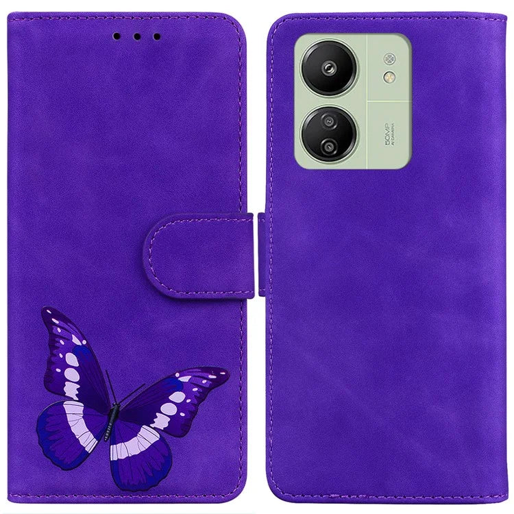 For Xiaomi Redmi 13C 4G / 5G / Poco C65 4G Case Wallet Leather Phone Cover