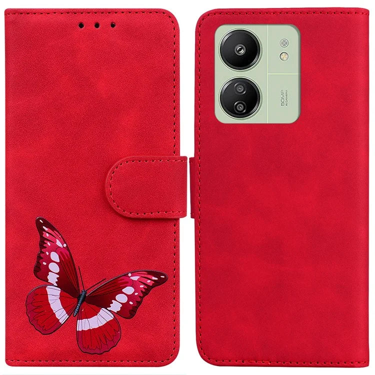 For Xiaomi Redmi 13C 4G / 5G / Poco C65 4G Case Wallet Leather Phone Cover