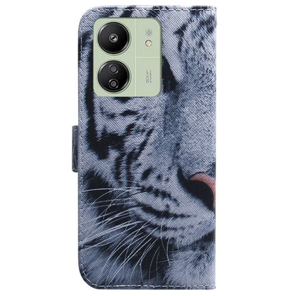 For Xiaomi Redmi 13C 4G / 5G / Poco C65 4G Case PU Leather Wallet Stand Cover