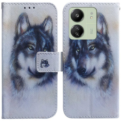 For Xiaomi Redmi 13C 4G / 5G / Poco C65 4G Case PU Leather Wallet Stand Cover