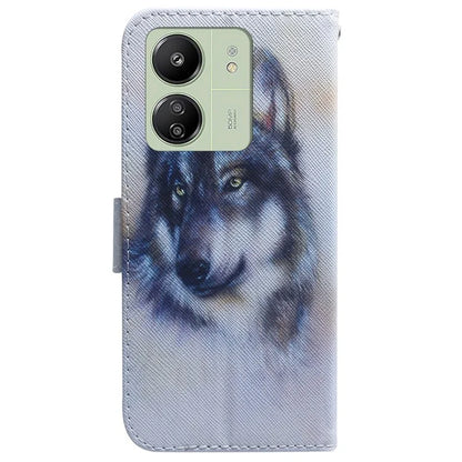 For Xiaomi Redmi 13C 4G / 5G / Poco C65 4G Case PU Leather Wallet Stand Cover