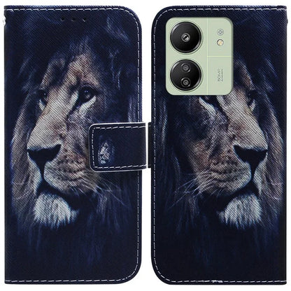 For Xiaomi Redmi 13C 4G / 5G / Poco C65 4G Case PU Leather Wallet Stand Cover