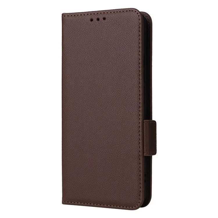 For Xiaomi Redmi Note 13 4G Shockproof Phone Case PU Leather Flip Cover