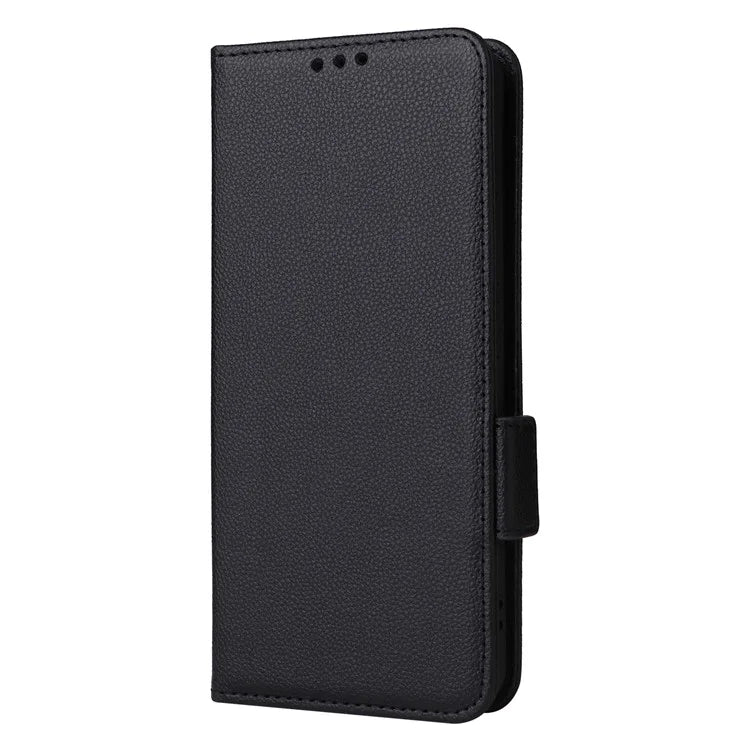 For Xiaomi Redmi Note 13 4G Shockproof Phone Case PU Leather Flip Cover