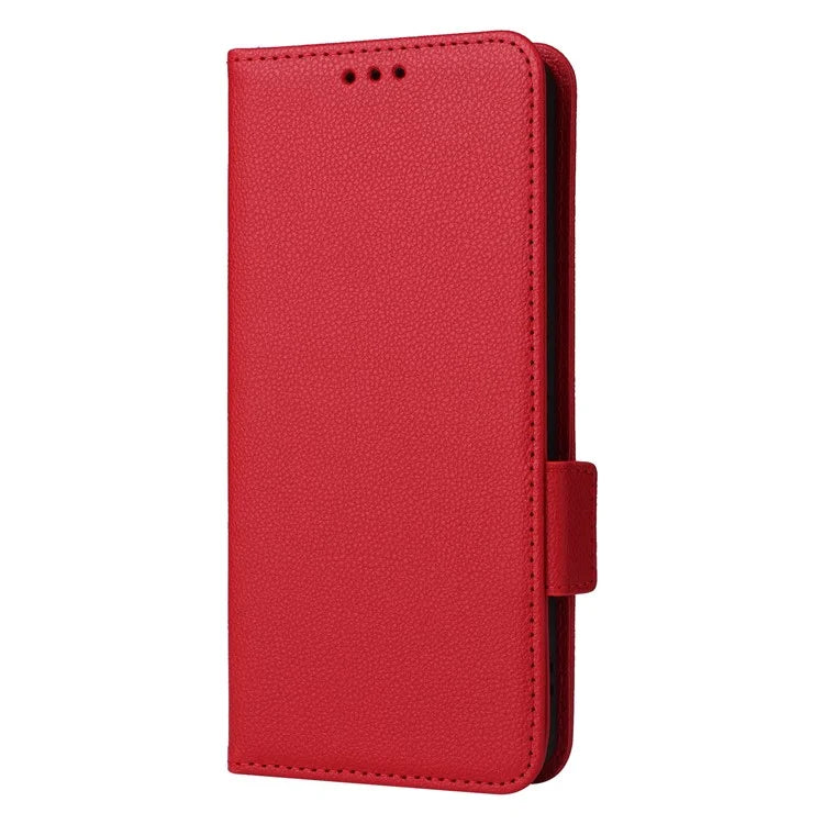 For Xiaomi Redmi Note 13 4G Shockproof Phone Case PU Leather Flip Cover