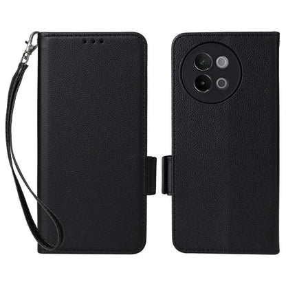For vivo S18e 5G Protective Wallet Case PU Leather Phone Cover