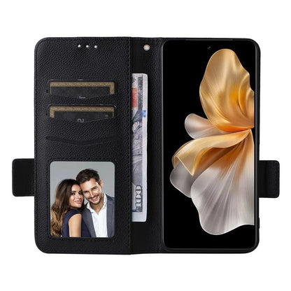 For vivo S18e 5G Protective Wallet Case PU Leather Phone Cover