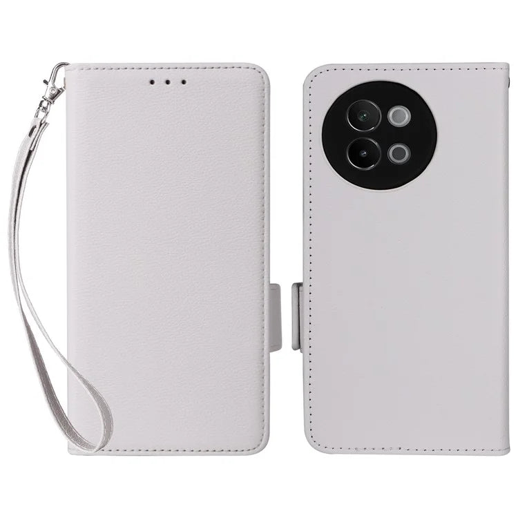 For vivo S18e 5G Protective Wallet Case PU Leather Phone Cover
