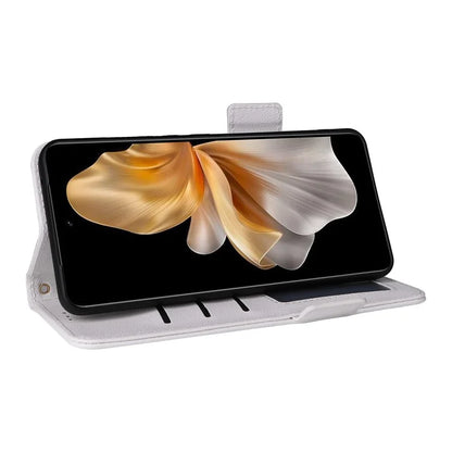 For vivo S18e 5G Protective Wallet Case PU Leather Phone Cover