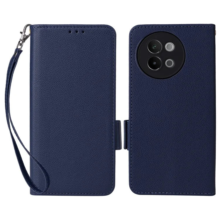For vivo S18e 5G Protective Wallet Case PU Leather Phone Cover