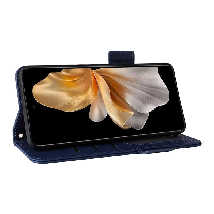 For vivo S18e 5G Protective Wallet Case PU Leather Phone Cover