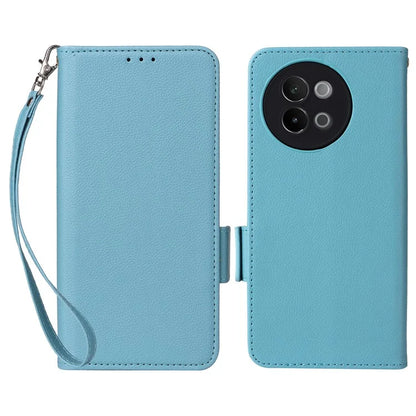 For vivo S18e 5G Protective Wallet Case PU Leather Phone Cover