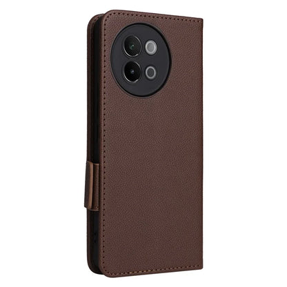 For vivo S18e 5G Protective Wallet Case PU Leather Phone Cover