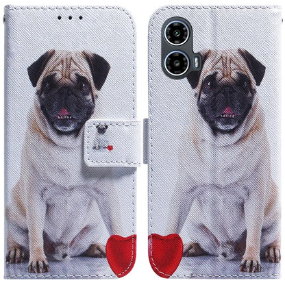 For Motorola Moto G34 5G Case Phone Leather Cover Pattern Printing