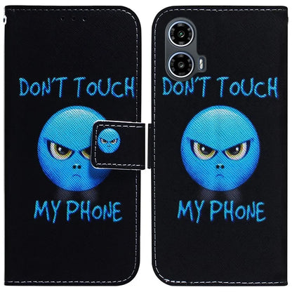 For Motorola Moto G34 5G Case Phone Leather Cover Pattern Printing