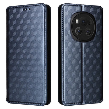 For Honor Magic6 5G Wallet Case Rhombus Imprinted Leather Phone Cover