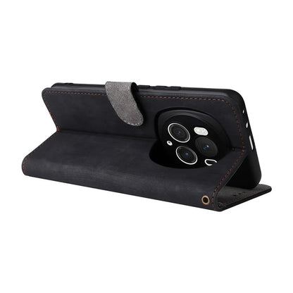 For Honor Magic6 Pro 5G Case RFID Blocking PU Leather Wallet Phone Cover