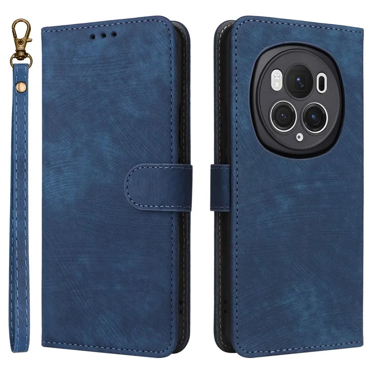 For Honor Magic6 Pro 5G Case RFID Blocking PU Leather Wallet Phone Cover