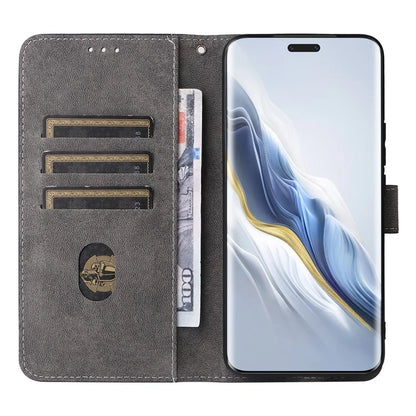 For Honor Magic6 Pro 5G Case RFID Blocking PU Leather Wallet Phone Cover