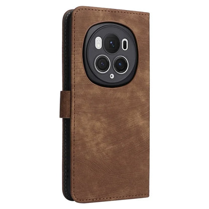 For Honor Magic6 Pro 5G Case RFID Blocking PU Leather Wallet Phone Cover