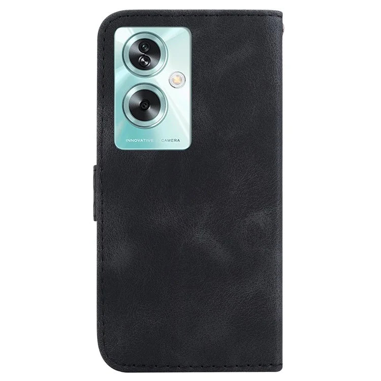 For Oppo A79 5G / A2 5G Case PU Leather Wallet Stand Imprinted Phone Protection Cover